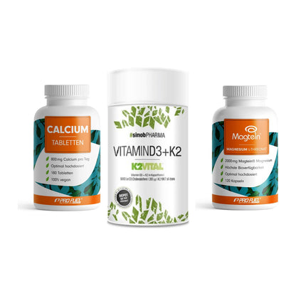 Calcium, Vitamin D & Magnesium: ProFuel Calcium + 2 weitere – alle enthaltenen Artikel