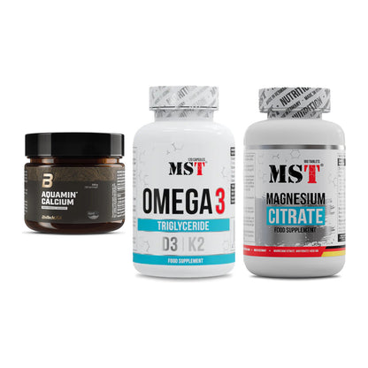 Calcium, Vitamin D & Magnesium: BioTech Aquamin Calcium + 2 weitere – alle enthaltenen Artikel
