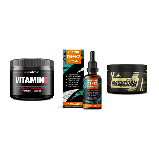 Calcium, Vitamin D & Magnesium: Sinob Vitamin C Calcium + 2 weitere – alle enthaltenen Artikel
