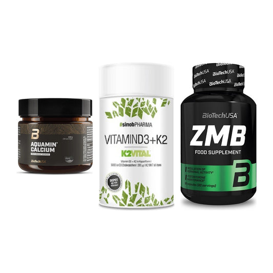 Calcium, Vitamin D & Magnesium: BioTech Aquamin Calcium + 2 weitere – alle enthaltenen Artikel