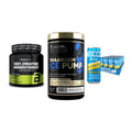 Kraft-Stack: BioTech Creatine + Kevin Levrone + Nocco BCAA Drink – alle enthaltenen Artikel