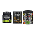 Kraft-Stack: BioTech Creatine + ESN Crank Pump + BPS-Pharma EAA´s – alle enthaltenen Artikel