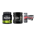 Kraft-Stack: BioTech Creatine + #GYMJUICE SUIZIDE + Nocco BCAA Drink – alle enthaltenen Artikel