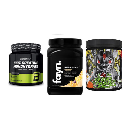 Kraft-Stack: BioTech Creatine + Fayn. Ultrapump + BPS-Pharma EAA´s – alle enthaltenen Artikel
