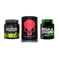 Kraft-Stack: BioTech Creatine + Genius Nutrition + Scitec BCAA – alle enthaltenen Artikel
