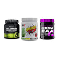 Kraft-Stack: BioTech Creatine + MST Amino Pump + Scitec Mega EAA – alle enthaltenen Artikel