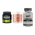 Kraft-Stack: BioTech Creatine + RAW Nutrition + MST 21 Amino – alle enthaltenen Artikel