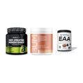 Kraft-Stack: BioTech Creatine + RAW Nutrition + NNT EAA – alle enthaltenen Artikel