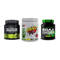Kraft-Stack: BioTech Creatine + MST Amino Pump + Scitec BCAA – alle enthaltenen Artikel