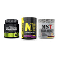 Kraft-Stack: BioTech Creatine + Nutrend N1 + MST BCAA Huge 200 – alle enthaltenen Artikel