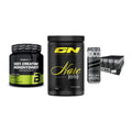 Kraft-Stack: BioTech Creatine + GN Narc Pump + Nocco BCAA Drink – alle enthaltenen Artikel