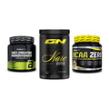 Kraft-Stack: BioTech Creatine + GN Narc Pump + BioTech BCAA Zero – alle enthaltenen Artikel