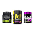 Kraft-Stack: BioTech Creatine + Nutrend N1 + Scitec EAA Xpress – alle enthaltenen Artikel