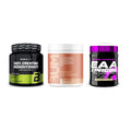 Kraft-Stack: BioTech Creatine + RAW Nutrition + Scitec EAA Xpress – alle enthaltenen Artikel