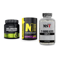 Kraft-Stack: BioTech Creatine + Nutrend N1 + MST 21 Amino – alle enthaltenen Artikel