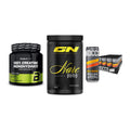 Kraft-Stack: BioTech Creatine + GN Narc Pump + Nocco BCAA Drink – alle enthaltenen Artikel