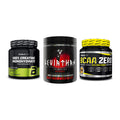 Kraft-Stack: BioTech Creatine + Viking Power + BioTech BCAA Zero – alle enthaltenen Artikel