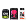 Kraft-Stack: BioTech Creatine + Genius Nutrition + MST BCAA 1000 (90 – alle enthaltenen Artikel