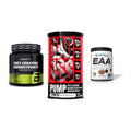 Kraft-Stack: BioTech Creatine Monohydrate + BAD ASS Pump + NNT EAA – alle enthaltenen Artikel