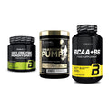 Kraft-Stack: BioTech Creatine + Kevin Levrone + BioTech BCAA+B6 – alle enthaltenen Artikel
