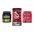 Kraft-Stack: BioTech Creatine Monohydrate + BAD ASS Pump + INLEAD EAA – alle enthaltenen Artikel