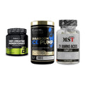 Kraft-Stack: BioTech Creatine + Kevin Levrone + MST 21 Amino – alle enthaltenen Artikel