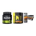 Kraft-Stack: BioTech Creatine + Nutrend N1 + Nocco BCAA Drink – alle enthaltenen Artikel