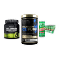 Kraft-Stack: BioTech Creatine + Kevin Levrone + Nocco BCAA Drink – alle enthaltenen Artikel