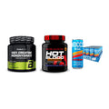 Kraft-Stack: BioTech Creatine + Scitec Hot Blood + Nocco BCAA Drink – alle enthaltenen Artikel