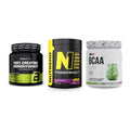 Kraft-Stack: BioTech Creatine + Nutrend N1 + MST BCAA Zero – alle enthaltenen Artikel