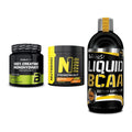 Kraft-Stack: BioTech Creatine + Nutrend N1 + BioTech Liquid – alle enthaltenen Artikel