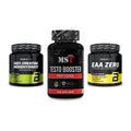 Kraft-Stack: BioTech Creatine + MST Testo Booster + BioTech EAA Zero – alle enthaltenen Artikel