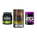 Kraft-Stack: BioTech Creatine + Nuclear Nutrition + Scitec Mega EAA – alle enthaltenen Artikel