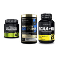 Kraft-Stack: BioTech Creatine + Kevin Levrone + BioTech BCAA+B6 – alle enthaltenen Artikel