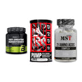 Kraft-Stack: BioTech Creatine + BAD ASS Pump + MST 21 Amino – alle enthaltenen Artikel