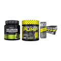 Kraft-Stack: BioTech Creatine + NXT Nutrition TNT + Nocco BCAA Drink – alle enthaltenen Artikel