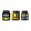 Kraft-Stack: BioTech Creatine + Nutrend N1 + Olimp Amino EAA – alle enthaltenen Artikel