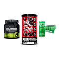 Kraft-Stack: BioTech Creatine + BAD ASS Pump + Nocco BCAA Drink – alle enthaltenen Artikel