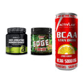 Kraft-Stack: BioTech Creatine + Psycho Pharma + Activlab BCAA – alle enthaltenen Artikel