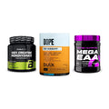 Kraft-Stack: BioTech Creatine + Bulk Dope + Scitec Mega EAA – alle enthaltenen Artikel