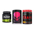 Kraft-Stack: BioTech Creatine + Genius Nutrition + Body Attack – alle enthaltenen Artikel