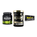 Kraft-Stack: BioTech Creatine + Kevin Levrone + Olimp BCAA Mega – alle enthaltenen Artikel