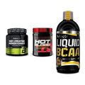 Kraft-Stack: BioTech Creatine + Scitec Hot Blood + BioTech Liquid – alle enthaltenen Artikel