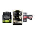 Kraft-Stack: BioTech Creatine + Kevin Levrone + Nocco BCAA Drink – alle enthaltenen Artikel