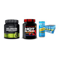 Kraft-Stack: BioTech Creatine + Scitec Hot Blood + Nocco BCAA Drink – alle enthaltenen Artikel