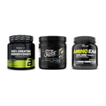 Kraft-Stack: BioTech Creatine + #GYMJUICE SUIZIDE + Olimp Amino EAA – alle enthaltenen Artikel