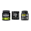 Kraft-Stack: BioTech Creatine + #GYMJUICE SUIZIDE + Olimp Amino EAA – alle enthaltenen Artikel