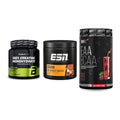Kraft-Stack: BioTech Creatine + ESN Crank Booster + MST EAA & BCAA – alle enthaltenen Artikel