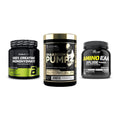 Kraft-Stack: BioTech Creatine + Kevin Levrone + Olimp Amino EAA – alle enthaltenen Artikel