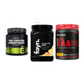 Kraft-Stack: BioTech Creatine + Fayn. Ultrapump + Body Attack – alle enthaltenen Artikel